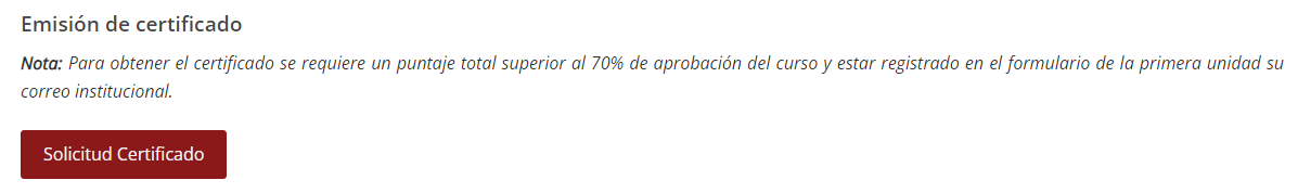 Boton certificado